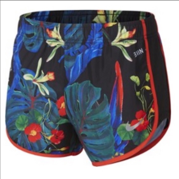 NWT Nike Tropical Print Shorts - Picture 5 of 9